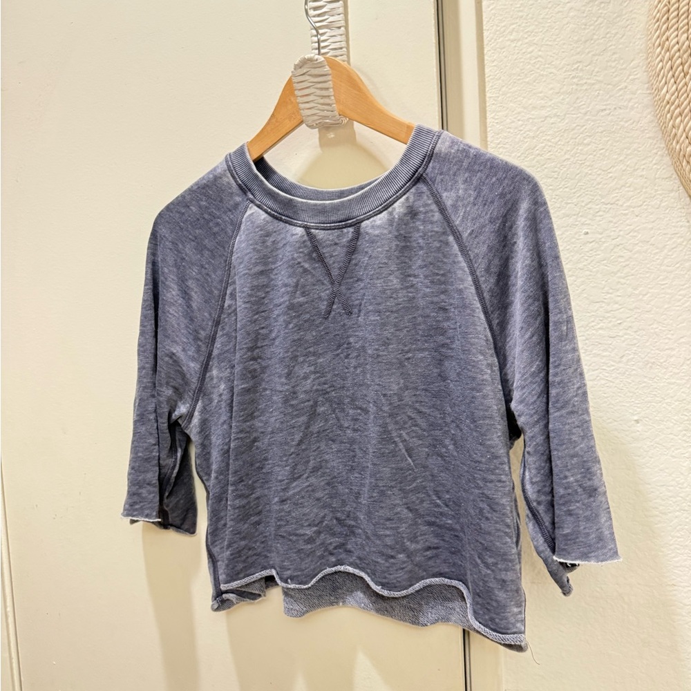 Lorna Jane Crop Lightweight Sweatshirt